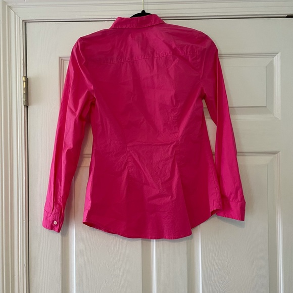 OLD NAVY pink button up - Picture 3 of 4